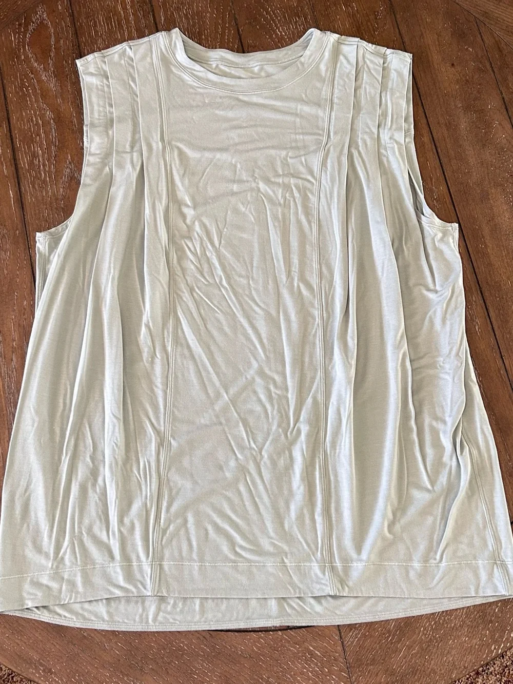 Lululemon Modal Pleated Shoulder Tank Top Size 10